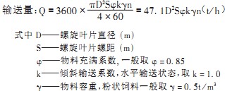 飼料製粒(li)機(ji)計算公式(shi)